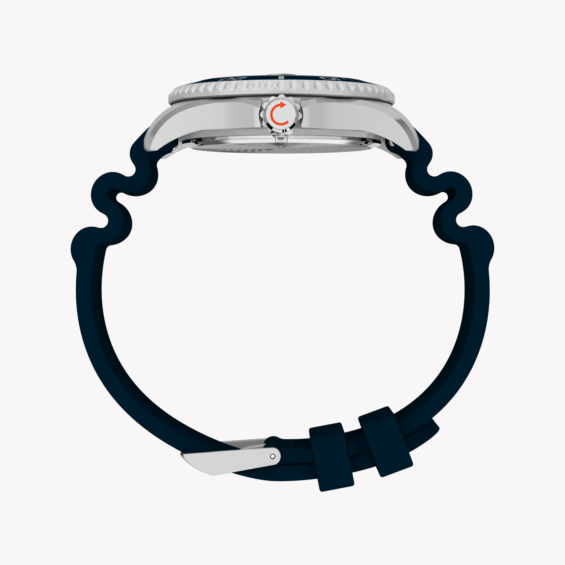 TIMEX Men's Silver/Blue Stainless Steel Watch | TW2W81500