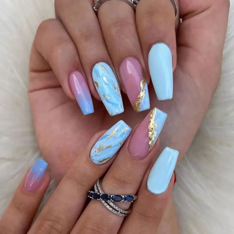Press-On Nail Art Set